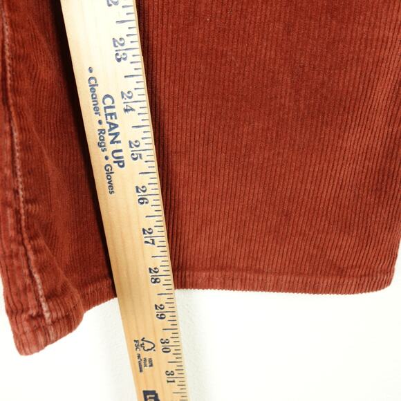 Levis Corduroy Pants Womens SZ 31 70s High Rise Flare Leg Bell Bottom Preppy - Picture 5 of 12